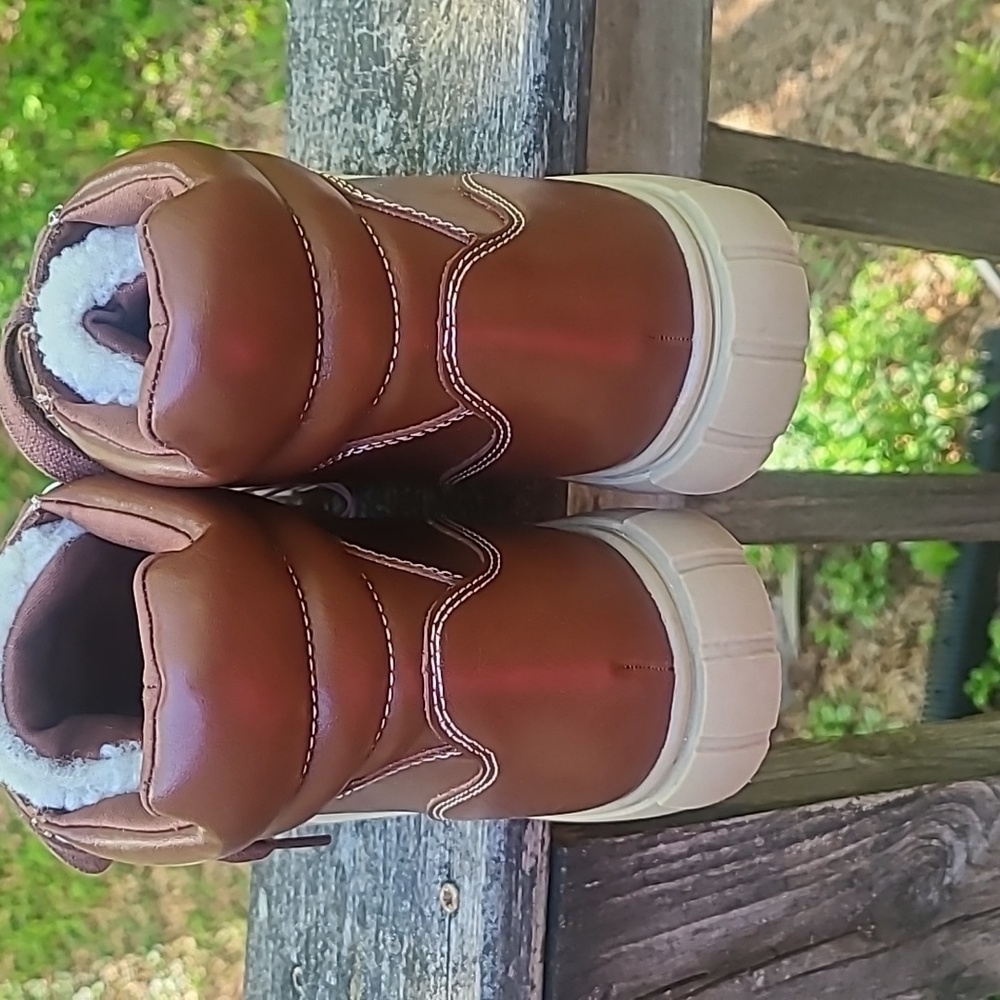 Universal Thread Brown/Kimber Lace up Boots Size 10 - Picture 2 of 11
